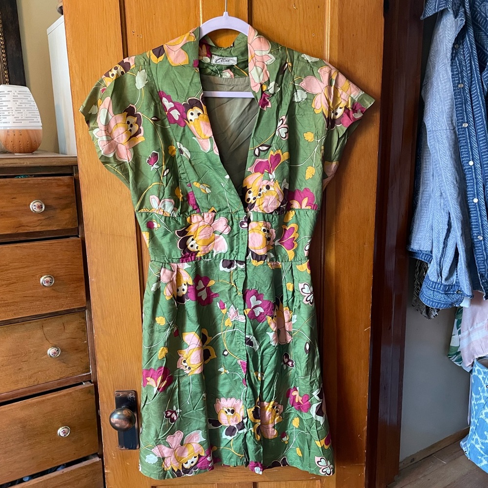 Alice of California vintage dress